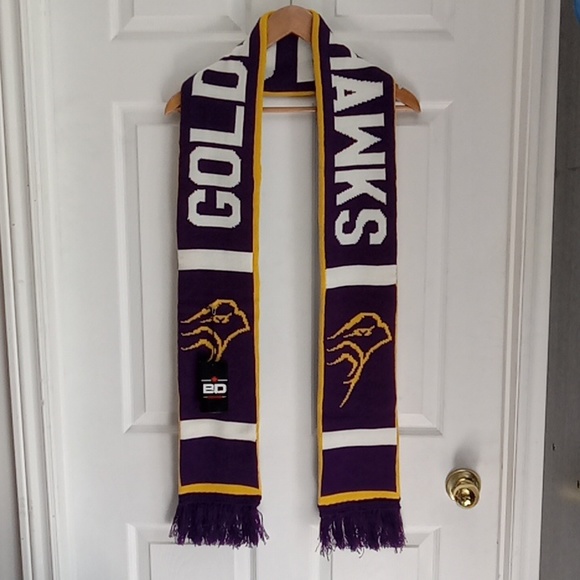 New!!! Laurier Golden Hawks Scarf Wilfrid Laurier University WLU - Picture 1 of 8